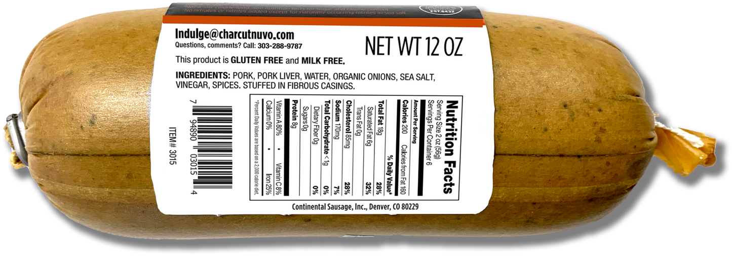 Continental Brand Liverwurst