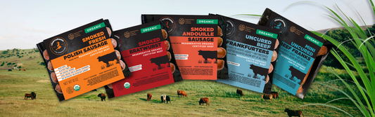 Charcutnuvo Launches Regenerative Organic Certified Beef Sausages