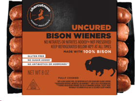 Uncured Bison Wieners