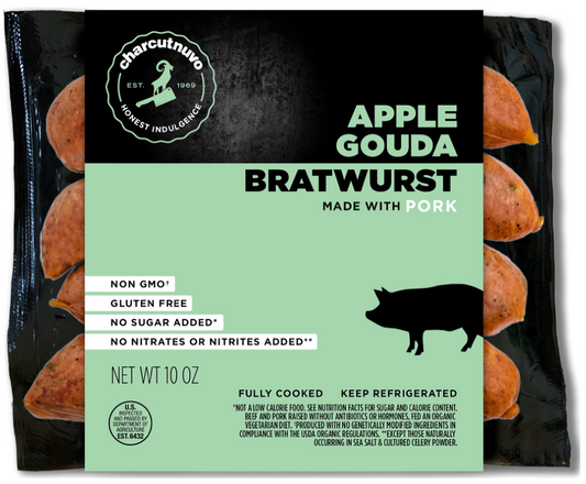 Pork Apple Gouda Bratwurst