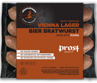 Prost Vienna Lager Beer Brat