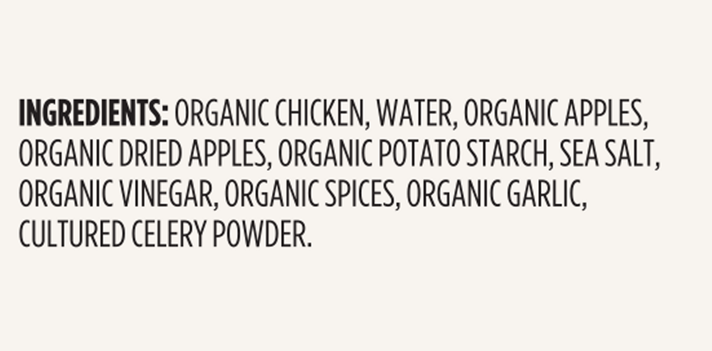 Organic Chicken Apple