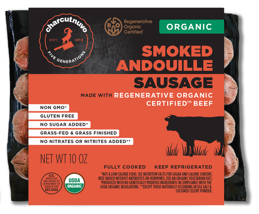 Organic Paleo Beef Andouille